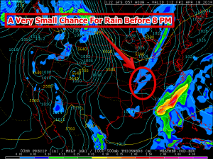 chance for rain