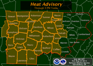 heat advisory