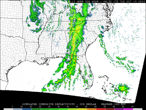 17z HRRR sim radar