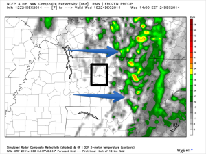19z NAM high res zoomed