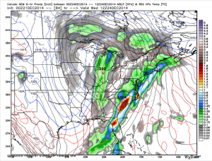 6z - 12z 850 precip Can