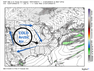 21z cold arctic air
