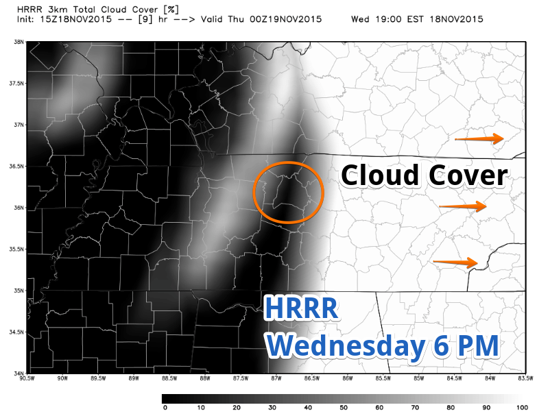 HRRR WED 6 pm
