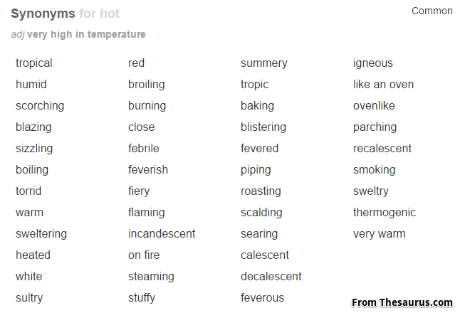 Hot Synonyms, Hot Antonyms _ Thesaurus.com - Google Chrome 2016-07-21 07.34.12