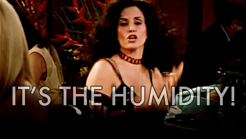 girl struggle every perfectly humidity GIF