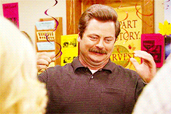 ron swanson animated GIF