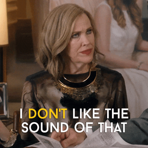 Disapprove Schitts Creek GIF by CBC - Find & Share on GIPHY