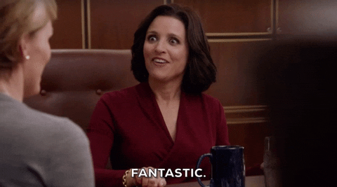 Awesome Selina Meyer GIF - Find & Share on GIPHY