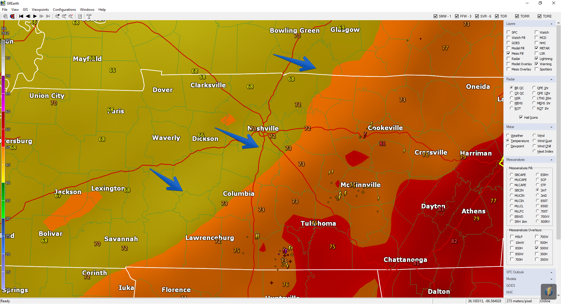 Summer Break Nashville Severe Weather